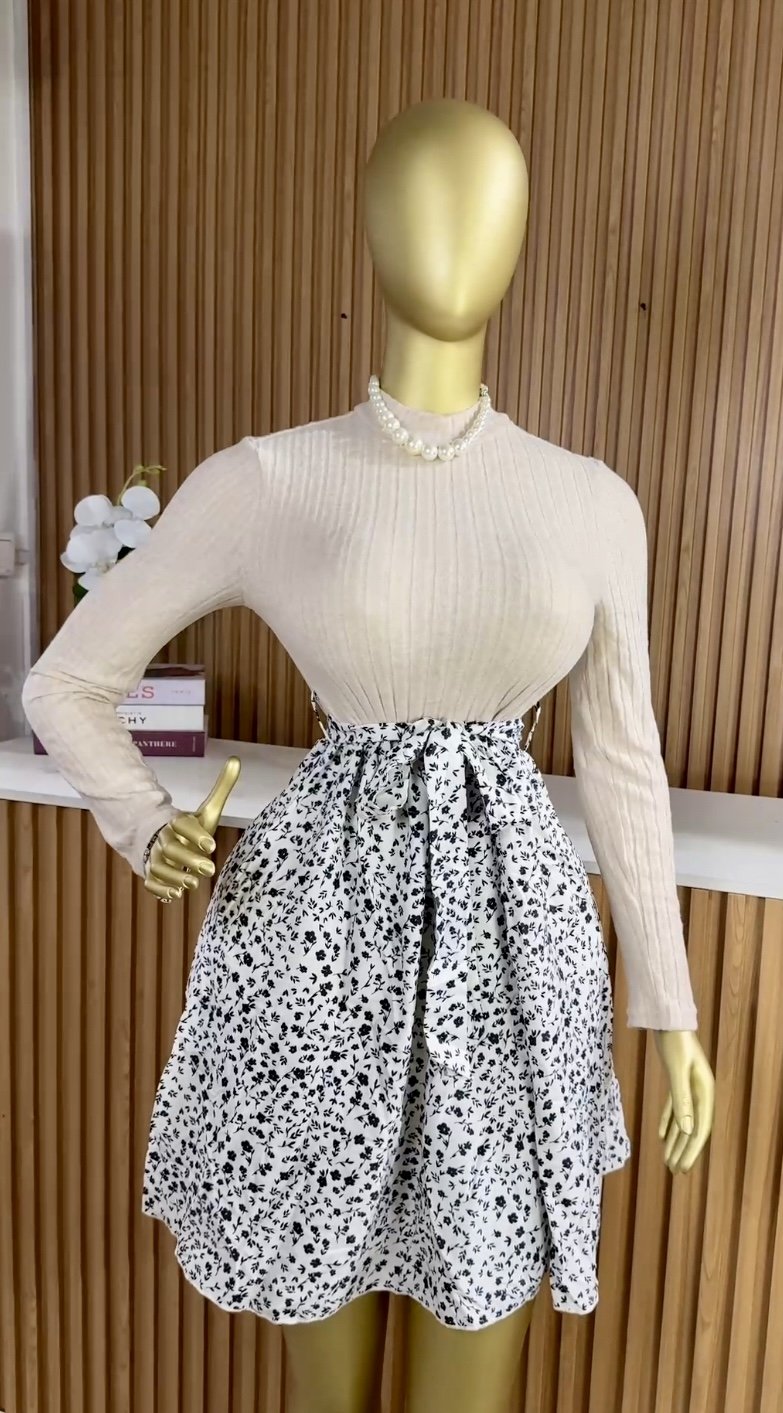 SHEIN ditsy print dress SH76 (40D)