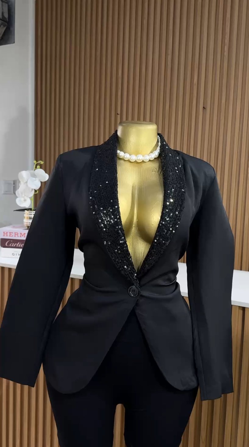 Black chic Blazer 212